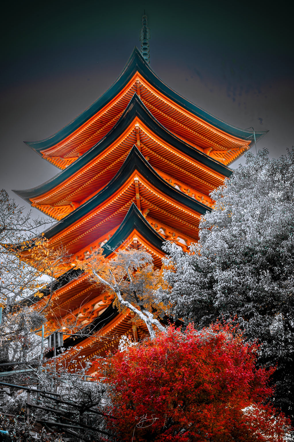 Pagoda at Senjōkaku