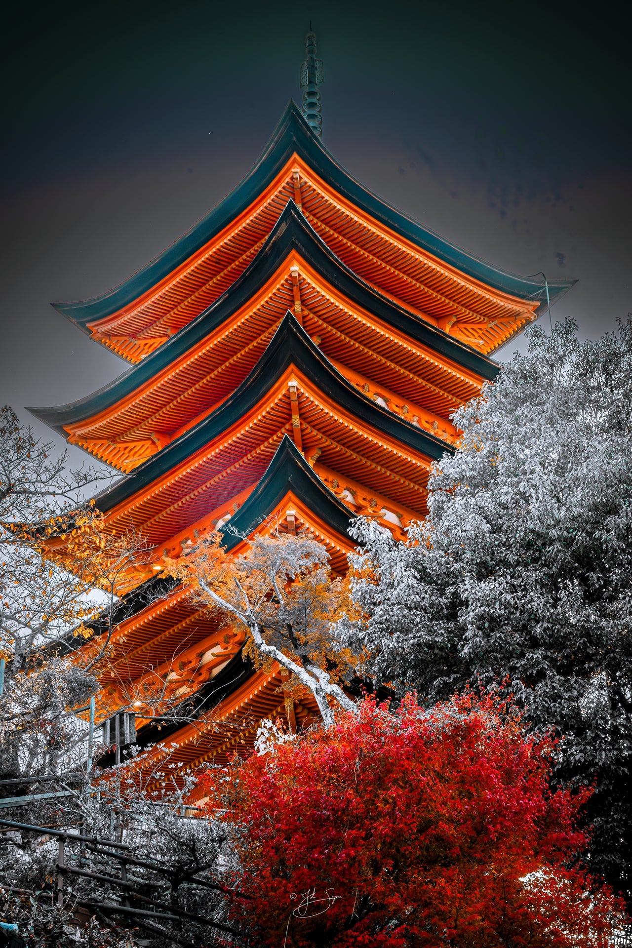 Pagoda at Senjōkaku